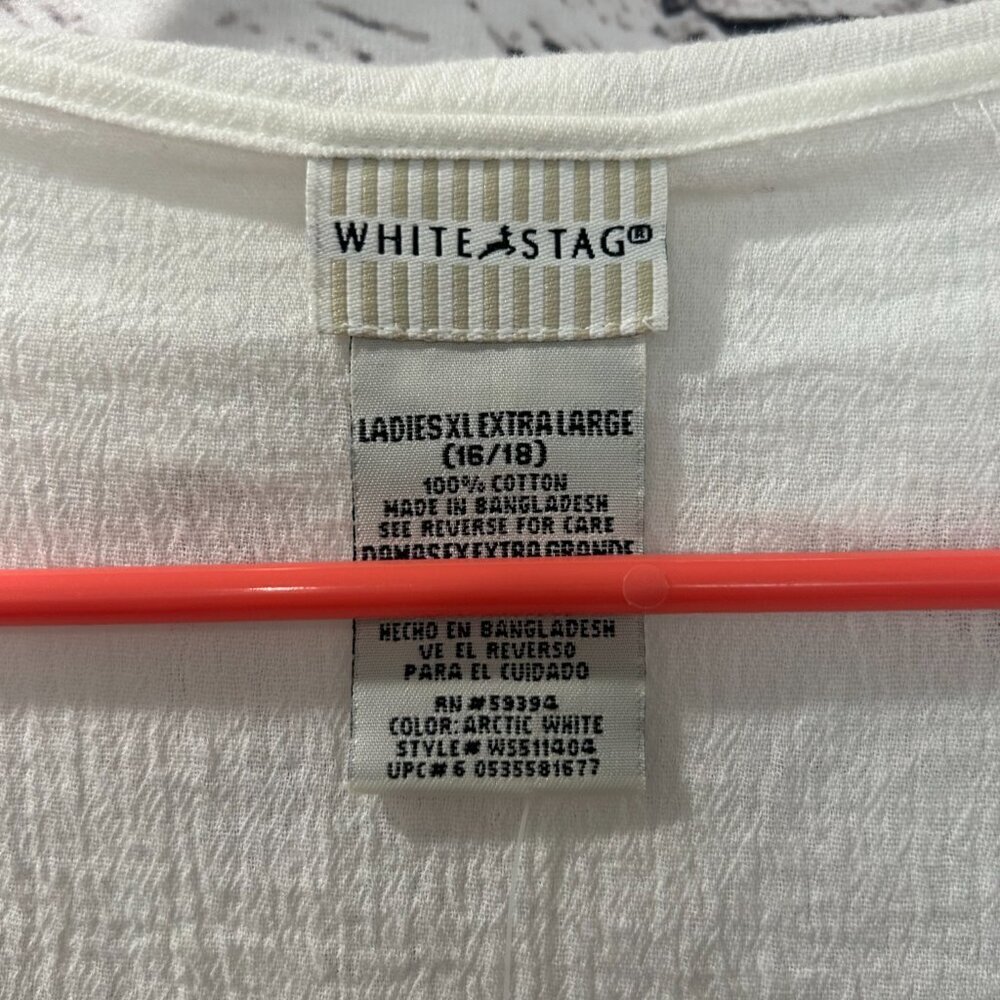 New with tags Ladies White Stag Cami/blouse set Size 16/18 XL - Picture 3 of 3